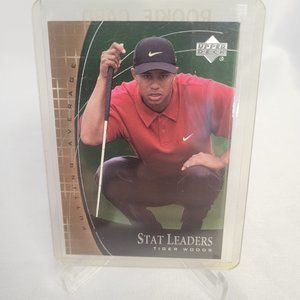 Tiger Woods 2001 Upper Deck Stat Leaders #SL17